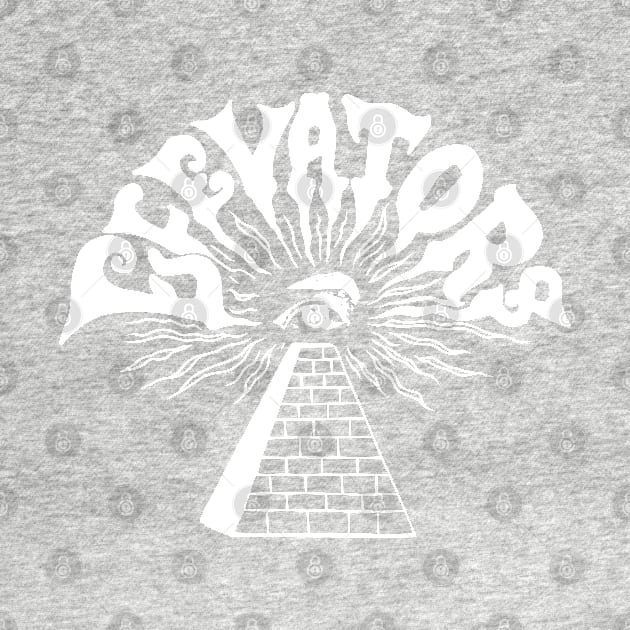 13th Floor Elevators (white) by Joada